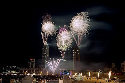 Ellenberger Feuerwerke, Feuerwerk · Lasershow Karlsruhe, Kontaktbild