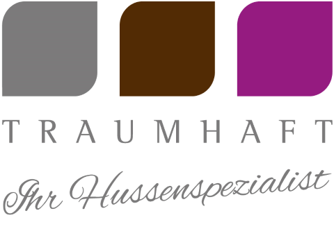 Traumhaft Verleihservice - Hussen & Tischwäsche, Brautstrauß · Deko · Hussen Karlsruhe, Logo