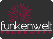 Funkenwelt Feuerwerk, Feuerwerk · Lasershow Oberderdingen, Logo