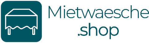 Mietwaesche.shop - Hussen, Tischdecken & mehr, Deko · Floristen · Hussen Karlsruhe, Logo