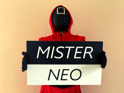 Mister Neo - Junggesellenabschiede der Extraklasse, JunggesellInnenabschied Karlsruhe, Logo Mister Neo - Junggesellenabschiede der Extraklasse, JunggesellInnenabschied Karlsruhe, Logo