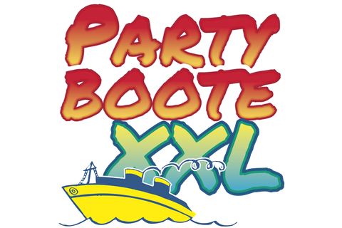 Partyboote XXL Bodensee, JunggesellInnenabschied Friedrichshafen, Logo Partyboote XXL Bodensee, JunggesellInnenabschied Friedrichshafen, Logo