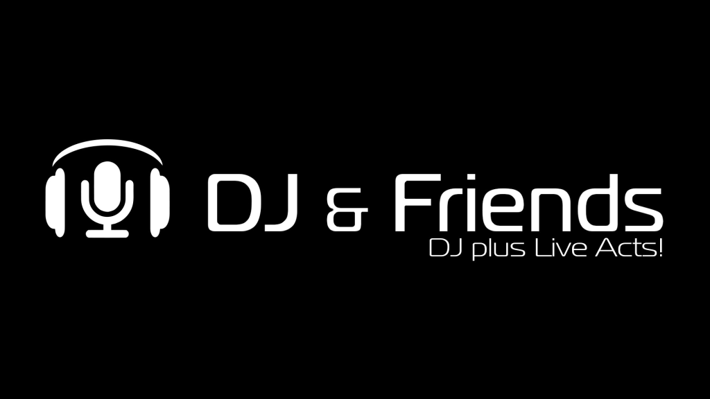 DJ & Friends | Musik für unvergessliche Hochzeiten, Musiker · DJ's · Bands Karlsruhe, Logo