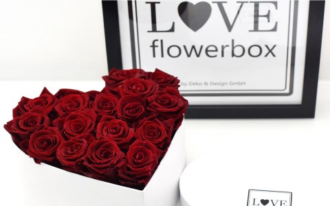 Geschenkidee: Love Flowerbox Bild 1