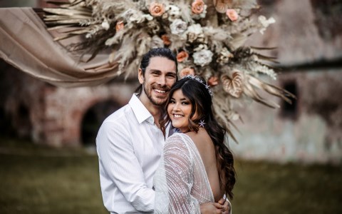 Himmlische Schwarzwald-Hochzeit-Inspiration im Kloster Hirsau Bild 1